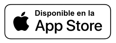 Disponible en IOS APP Store